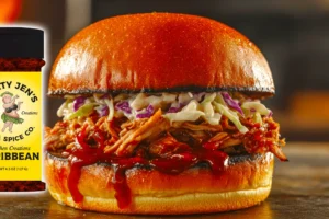 Caribbean Pulled Pork Sandwiches