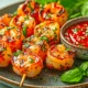 Spicy Hawaiian Grilled Shrimp Skewers