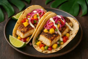 Kiawe Grilled Mahi Mahi Tacos