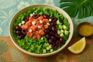 Lomi-Lomi Greek Salad Bowl