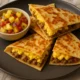Pika Breakfast Quesadilla with Pineapple Salsa