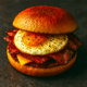 Blackened Breakfast Sandwich with Lemon-Basil Kick