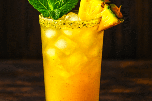 Caribbean Spice Pineapple Cooler